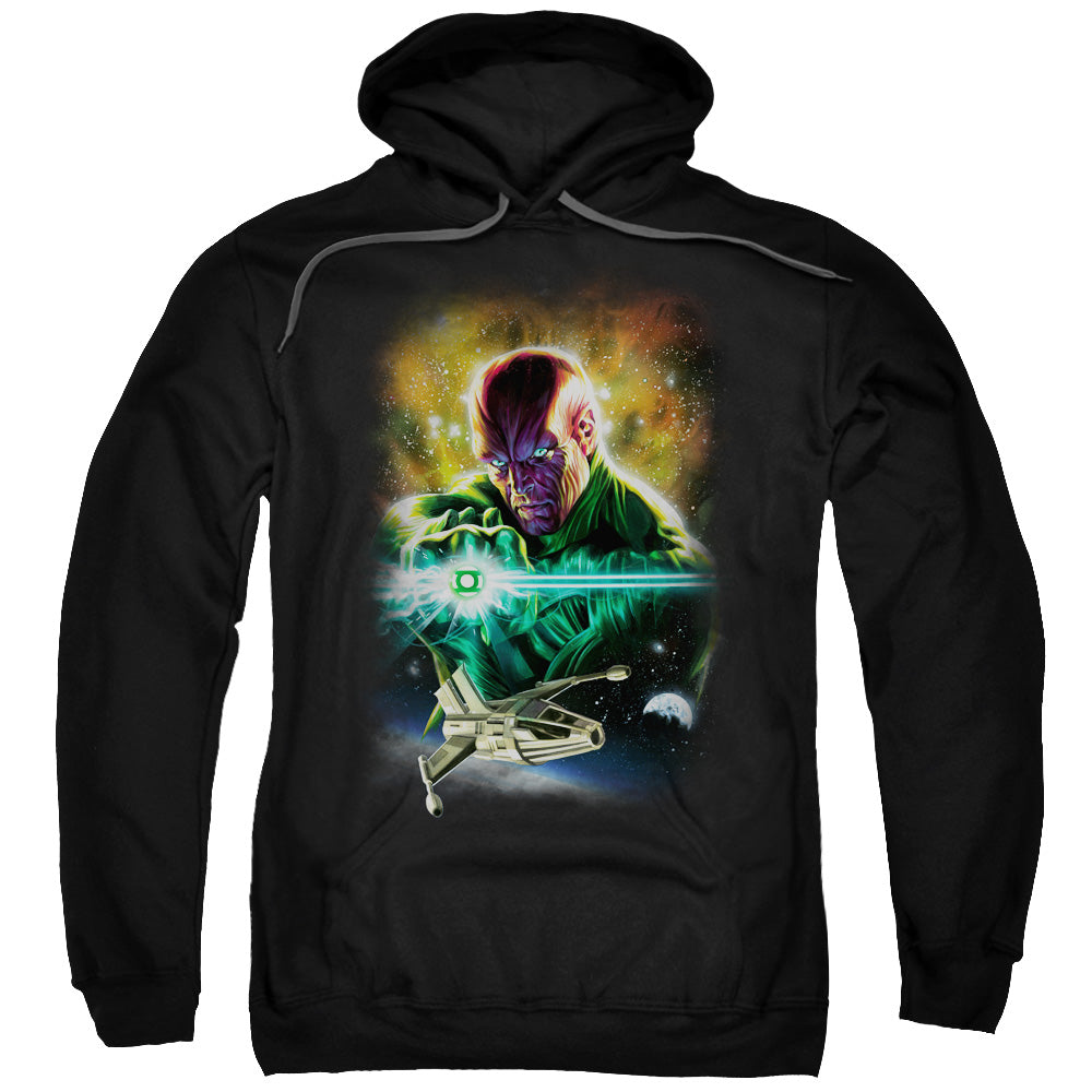 Justice League(Gl) Abin Sur Mens Hoodie Black Officially Licensed