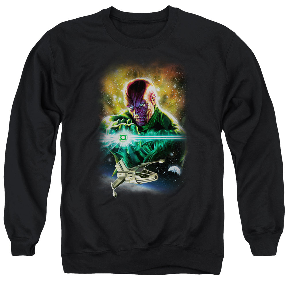 Justice League(Gl) Abin Sur Mens Crewneck Sweatshirt Black Officially Licensed