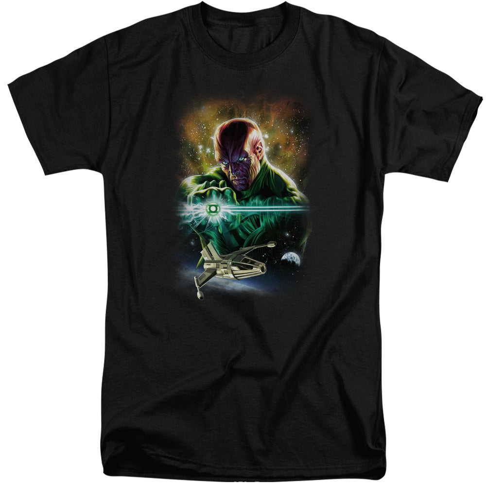 Jla(Gl) Abin Sur Mens Tall T Shirt Black Officially Licensed