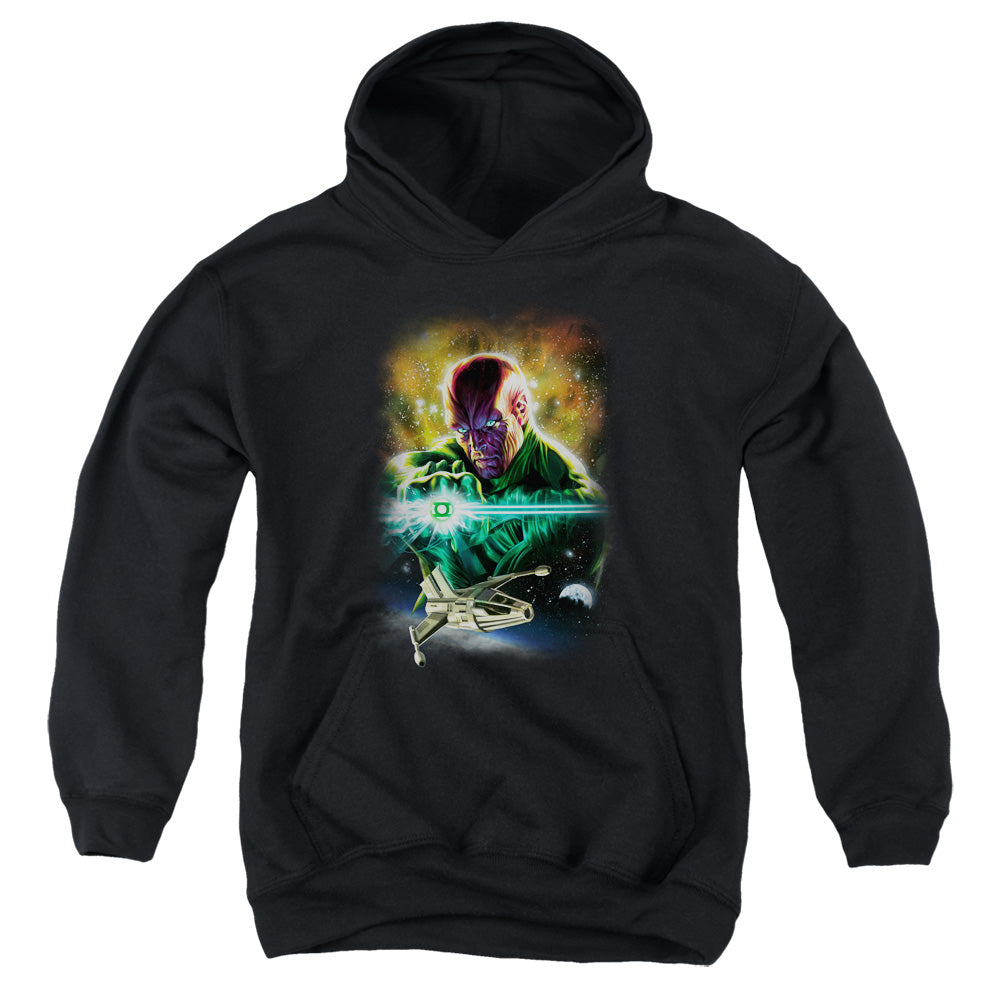 Justice League(Gl) Abin Sur Kids Youth Hoodie Black Officially Licensed