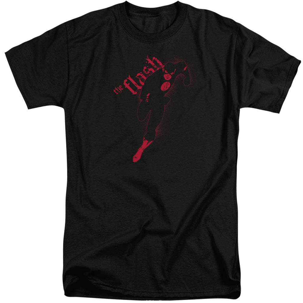 Justice League Of America Flash Darkness Mens Tall T Shirt Black Officially Licensed