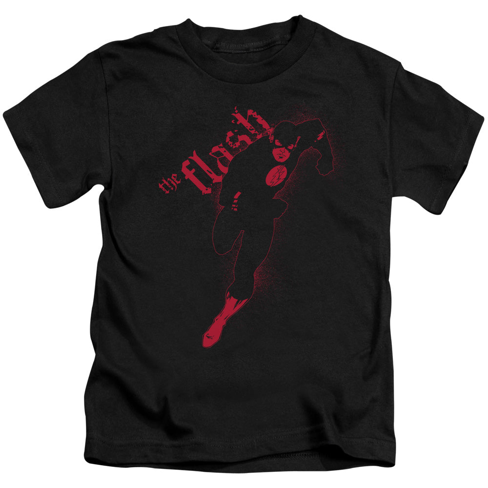 Justice League Flash Darkness Juvenile Kids Youth T Shirt Black Officially Licensed