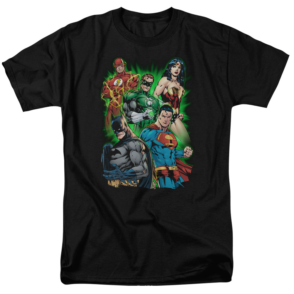 Justice League Of America Will Power Mens T Shirt Black Officially Licensed