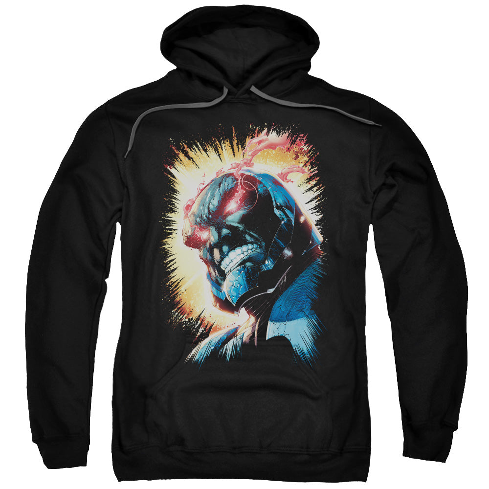 Justice League Darkseid is Mens Hoodie Black Officially Licensed
