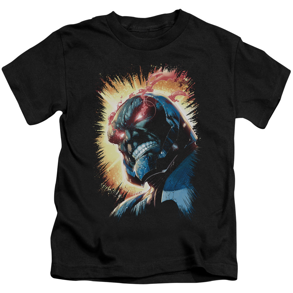 Justice League Darkseid is Juvenile Kids Youth T Shirt Black Officially Licensed
