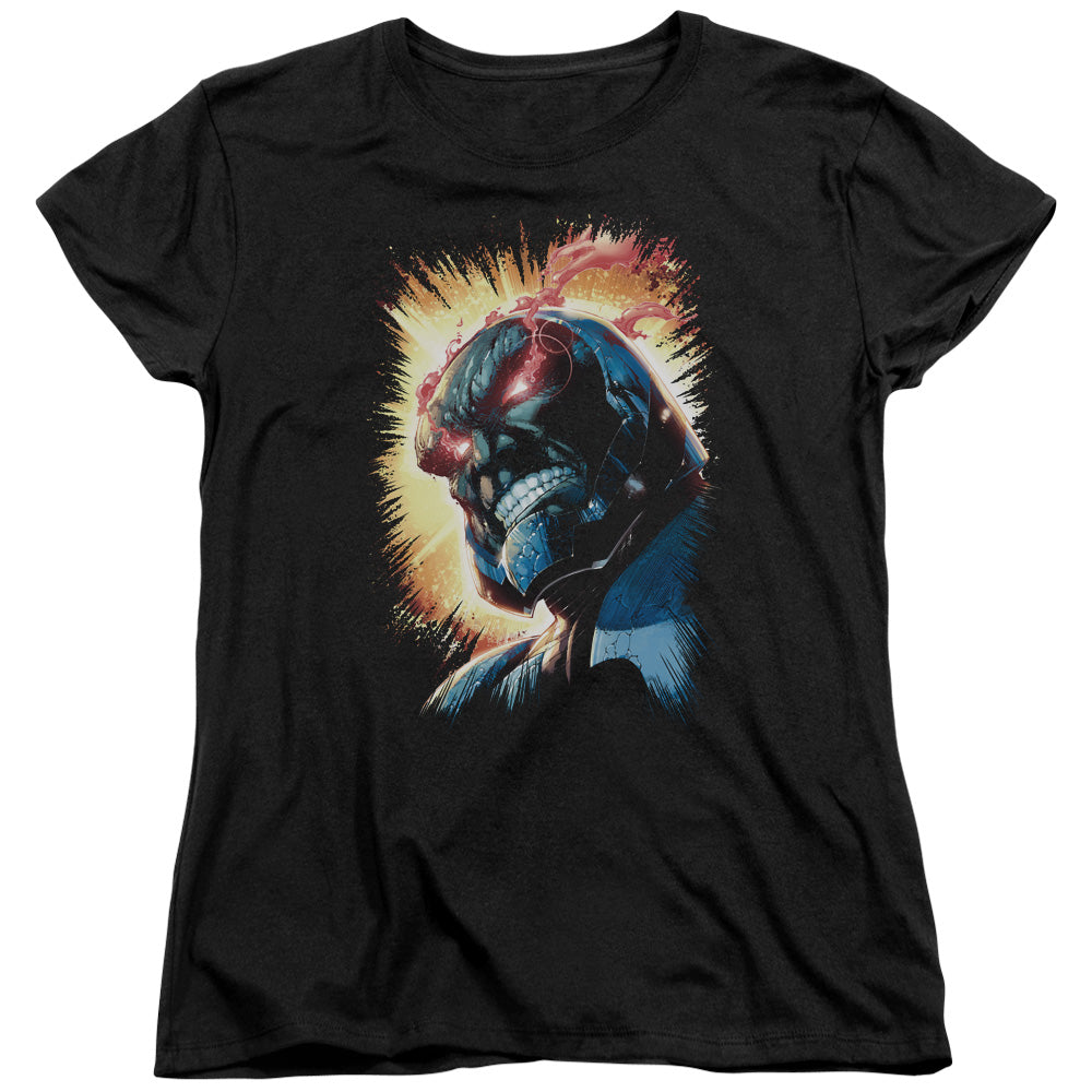 Justice League Darkseid is Womens T Shirt Black Officially Licensed