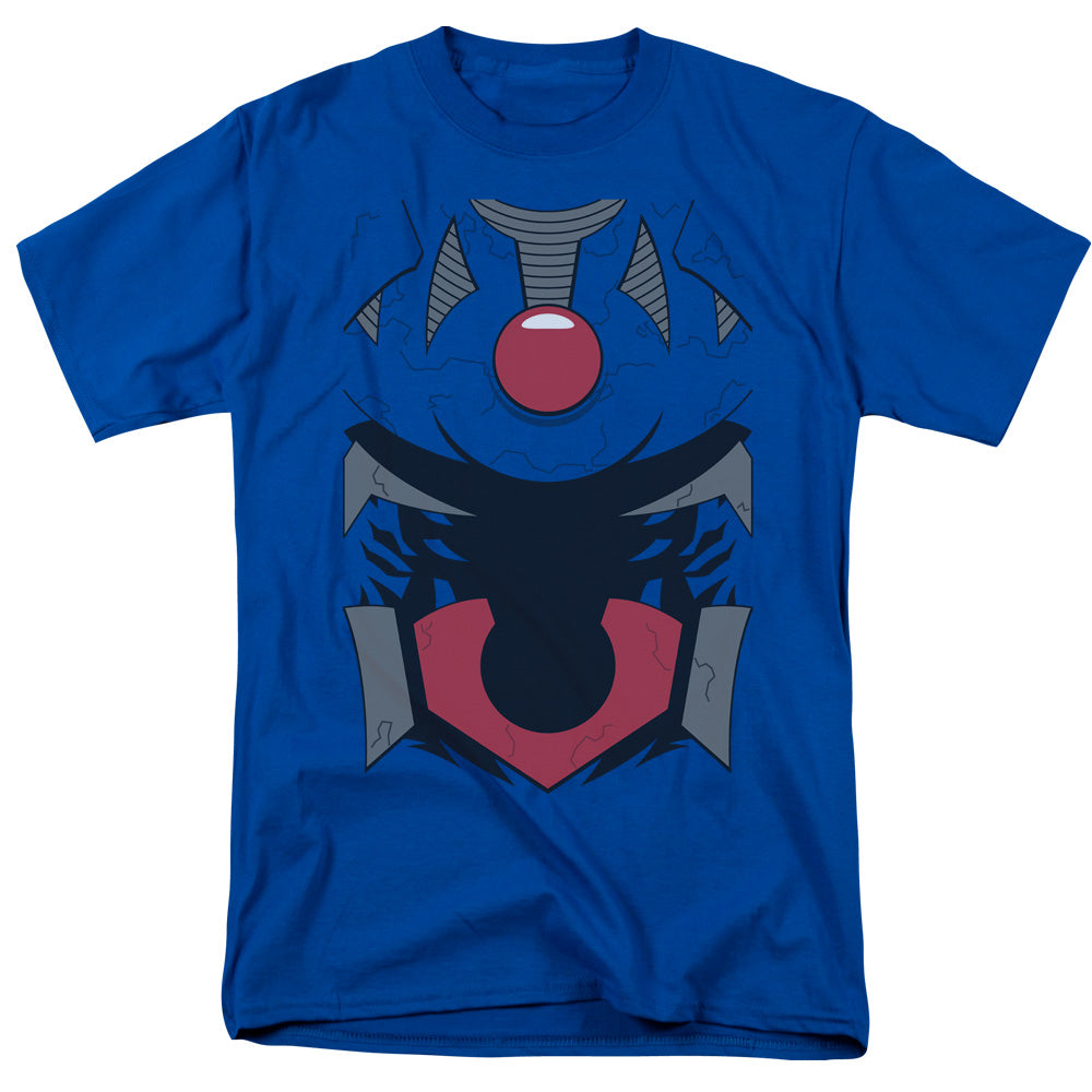 Justice League Of America Darkseid Uniform Mens T Shirt Royal Blue Officially Licensed