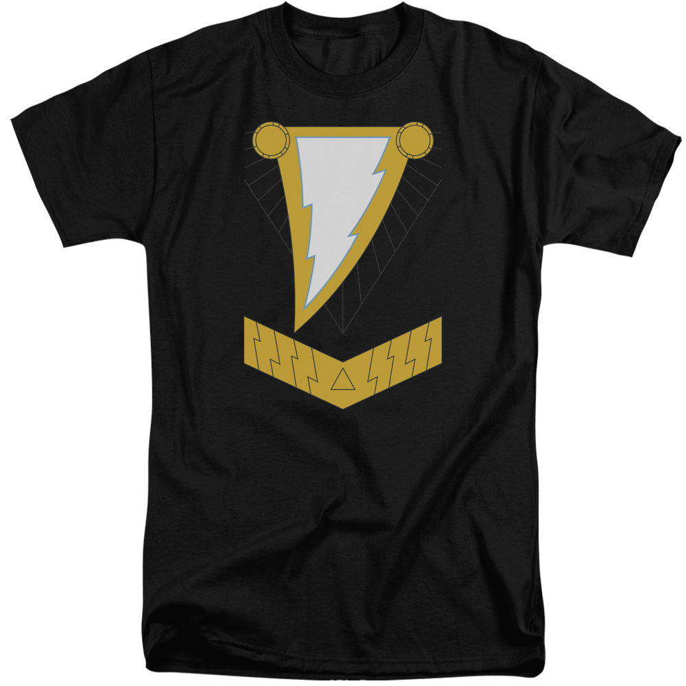 Justice League Black Adam Mens Tall T Shirt Black Officially Licensed