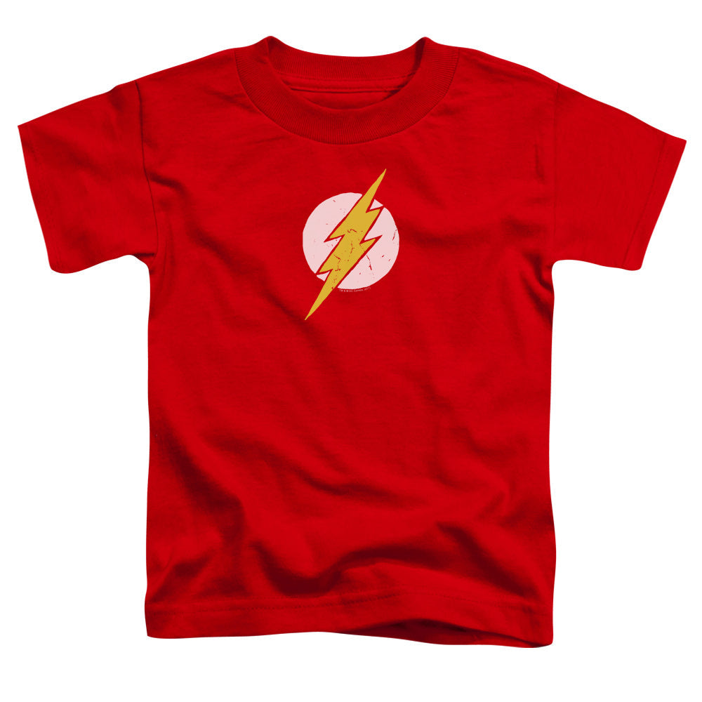 Justice League Rough Flash Toddler Kids Youth T Shirt Red Officially Licensed