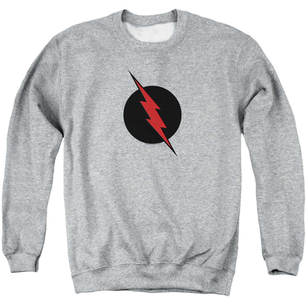 Justice League Of America Reverse Flash Mens Crewneck Sweatshirt Athletic Heather Officially Licensed