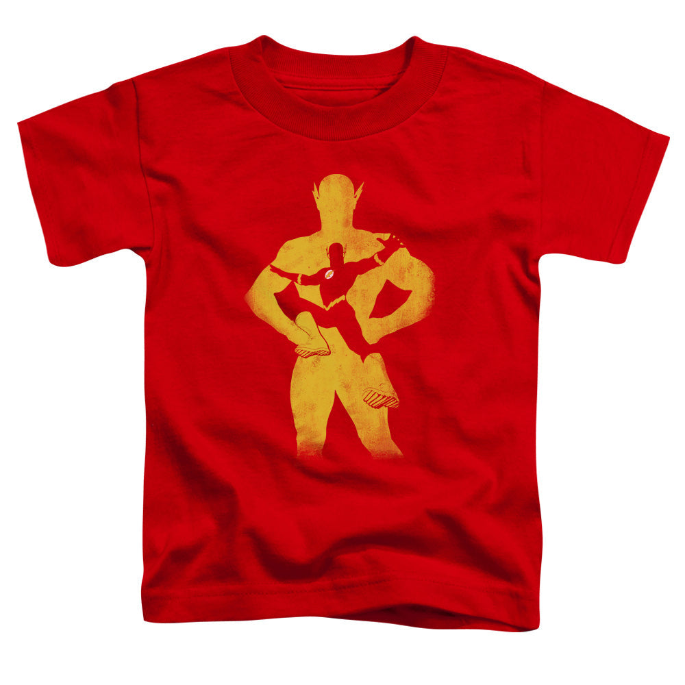 Justice League Flash Knockout Toddler Kids Youth T Shirt Red Officially Licensed