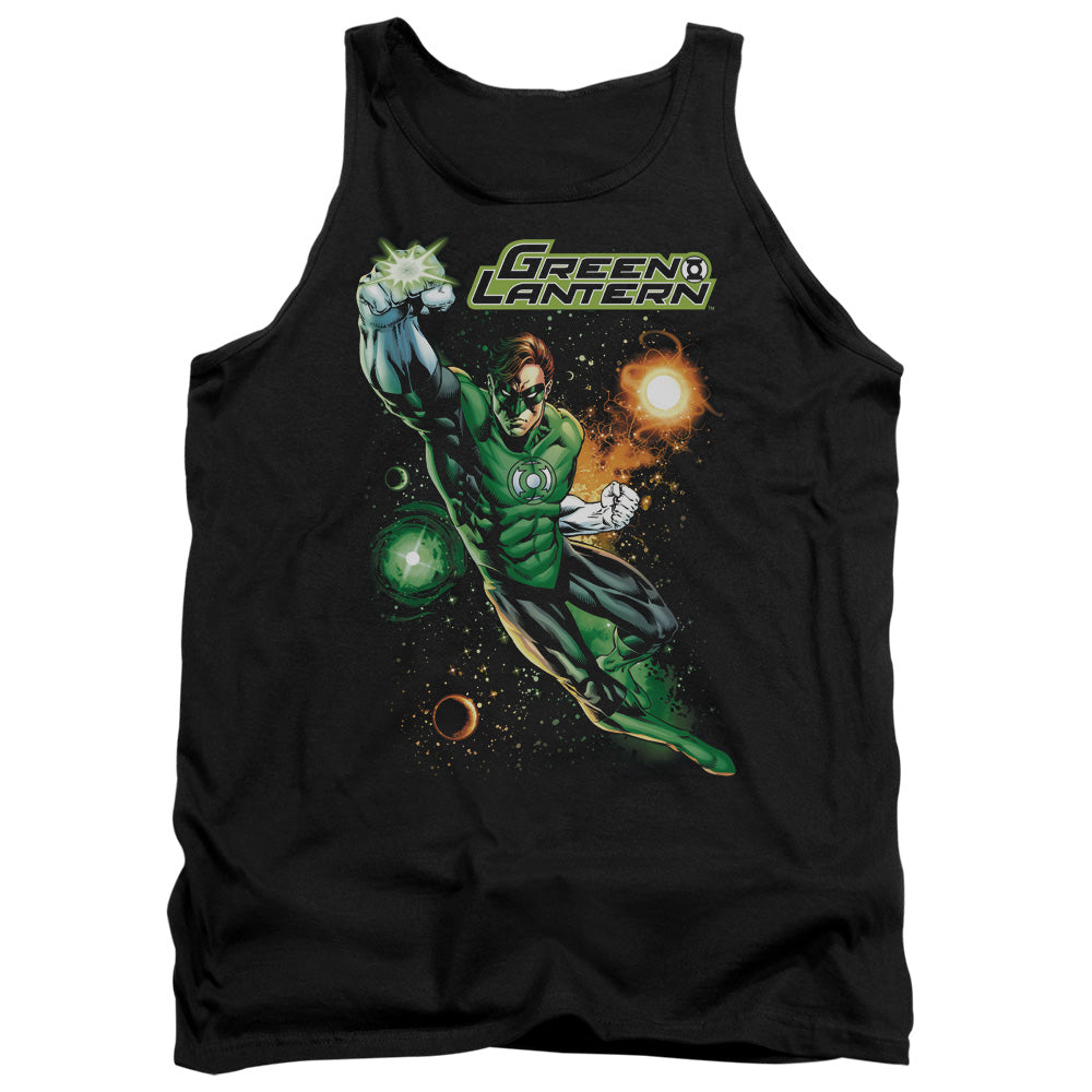 Justice League Galactic Guardian Mens Tank Top Shirt Black Officially Licensed