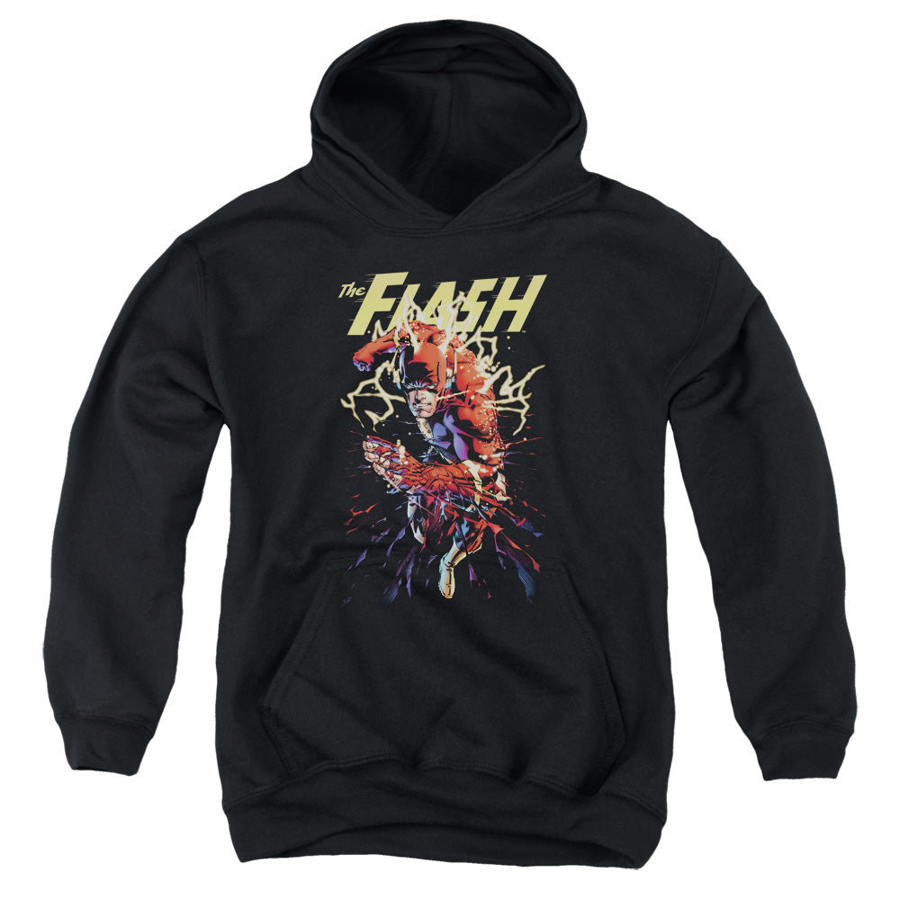 Justice League Ripping Apart Kids Youth Hoodie Black Officially Licensed