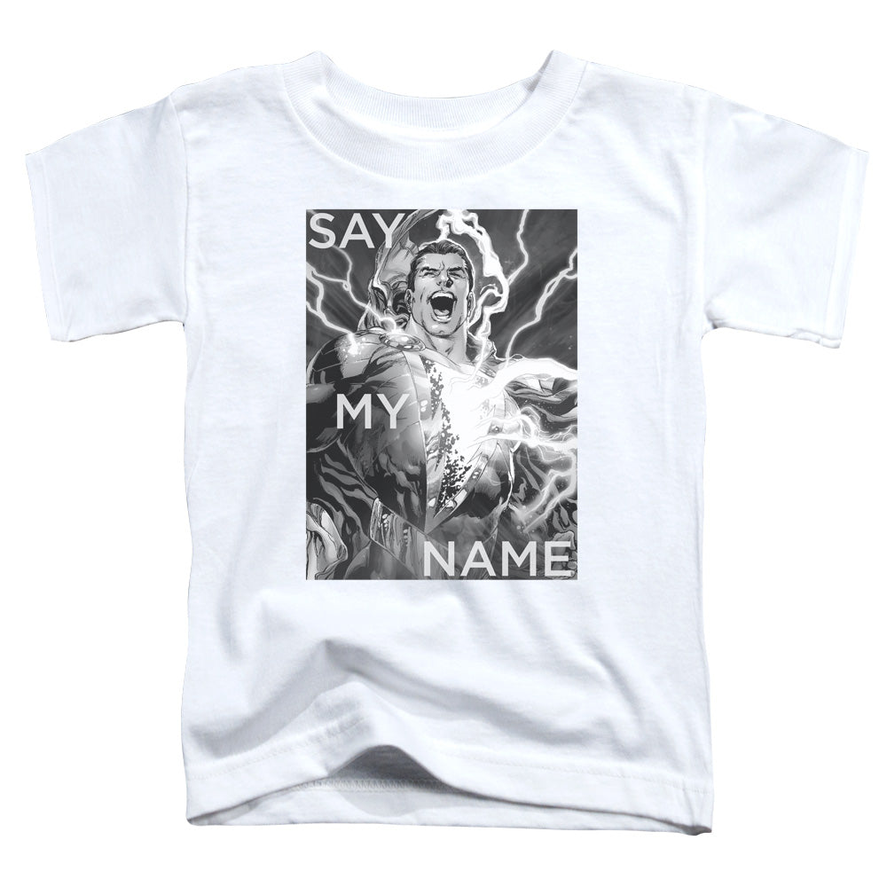 Justice League Say My Name Toddler Kids Youth T Shirt White Officially Licensed