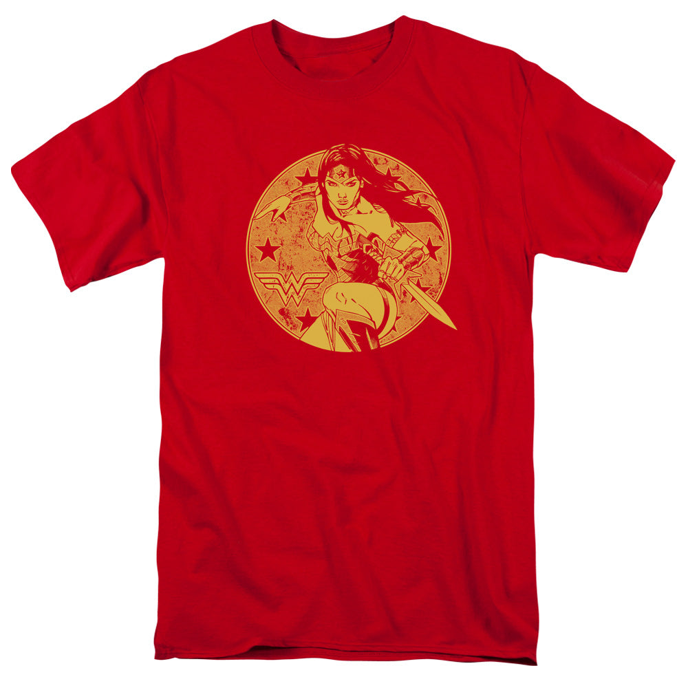 Justice League Of America Young Wonder Mens T Shirt Red Officially Licensed