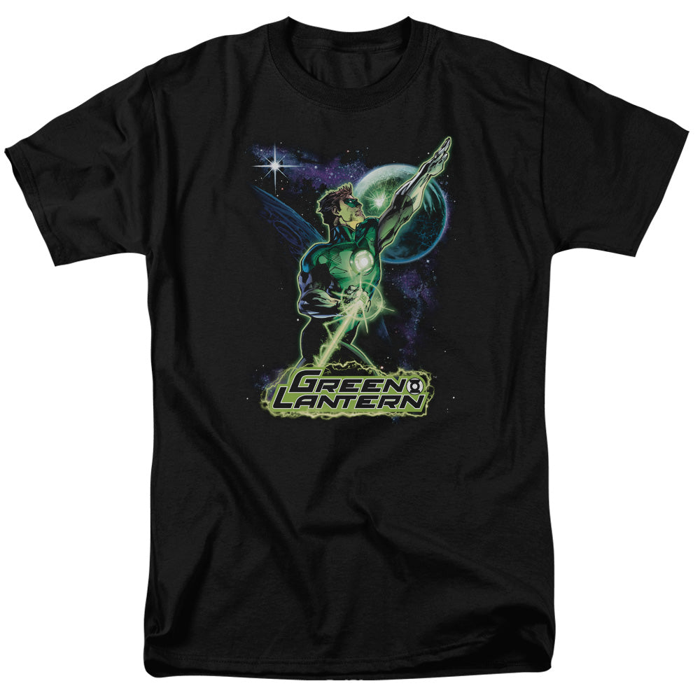 Justice League Of America Hal Galaxy Mens T Shirt Black Officially Licensed
