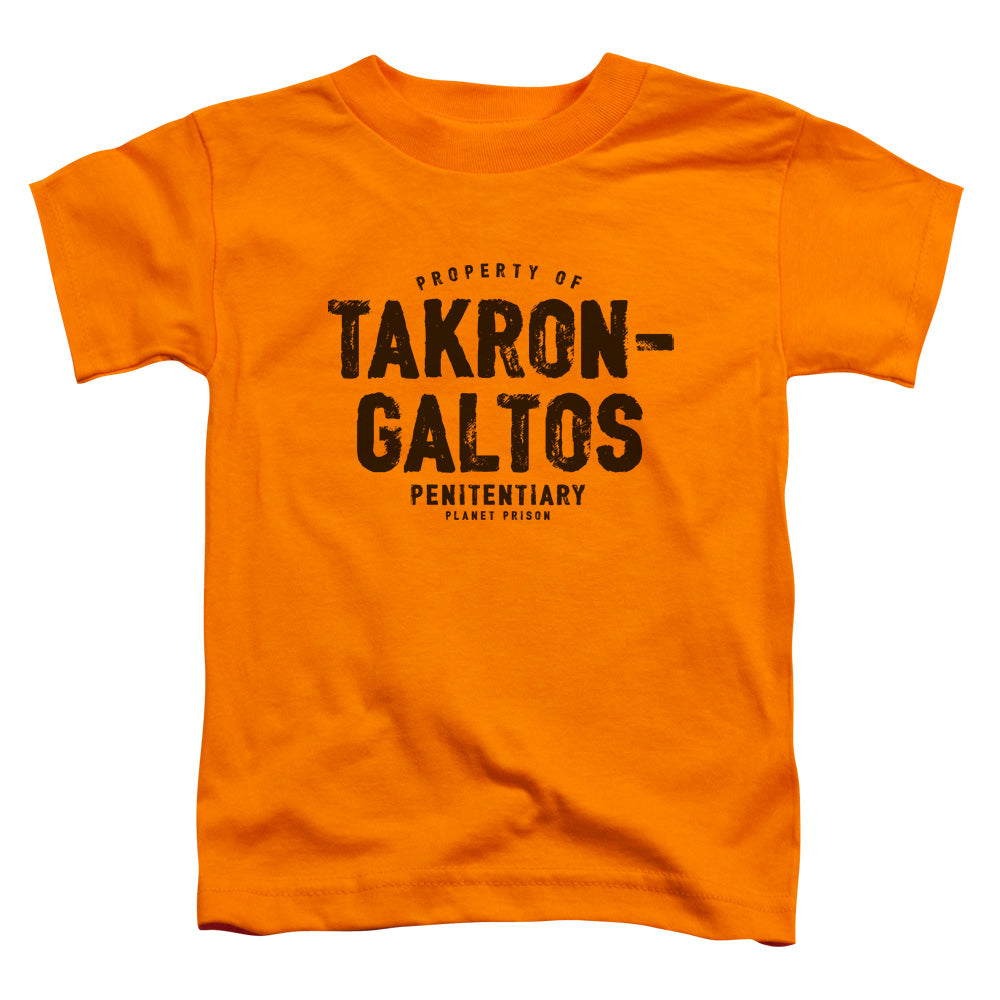 Justice League Takron Galtos Toddler Kids Youth T Shirt Orange Officially Licensed