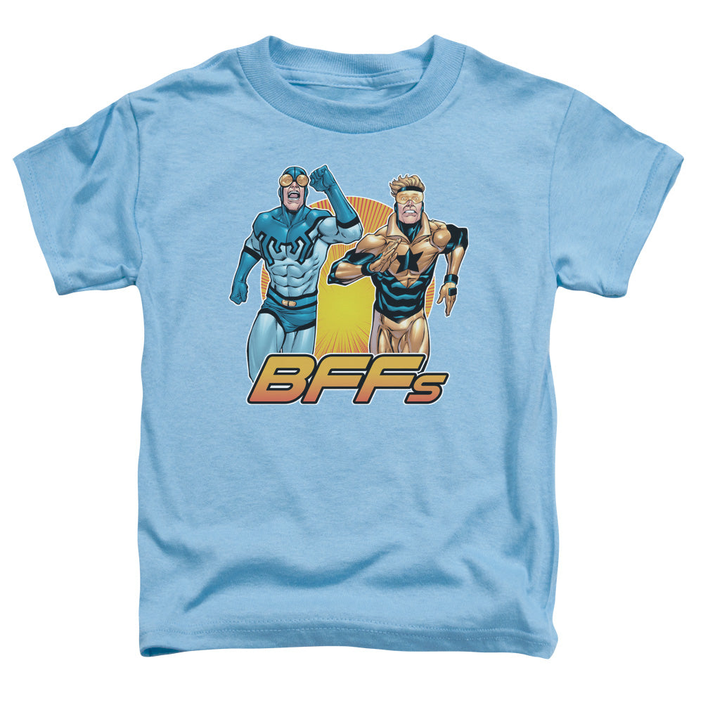 Justice League Booster Beetle Bff Toddler Kids Youth T Shirt Carolina Blue Officially Licensed