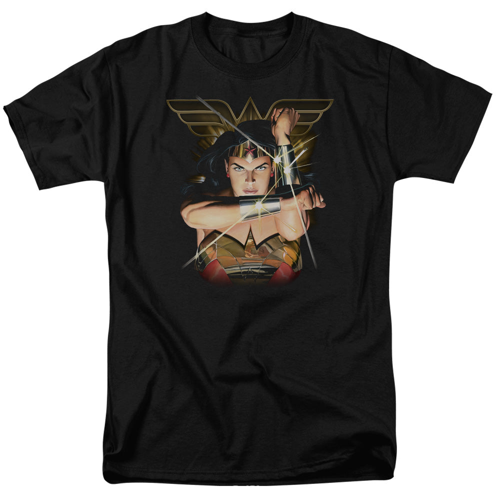 Justice League Of America Deflection Mens T Shirt Black Officially Licensed