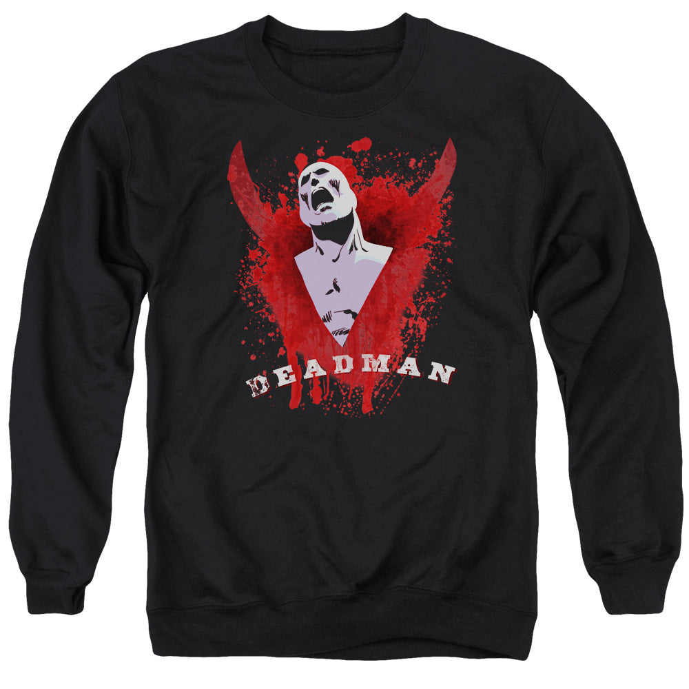 Justice League Of America Possession Mens Crewneck Sweatshirt Black Officially Licensed