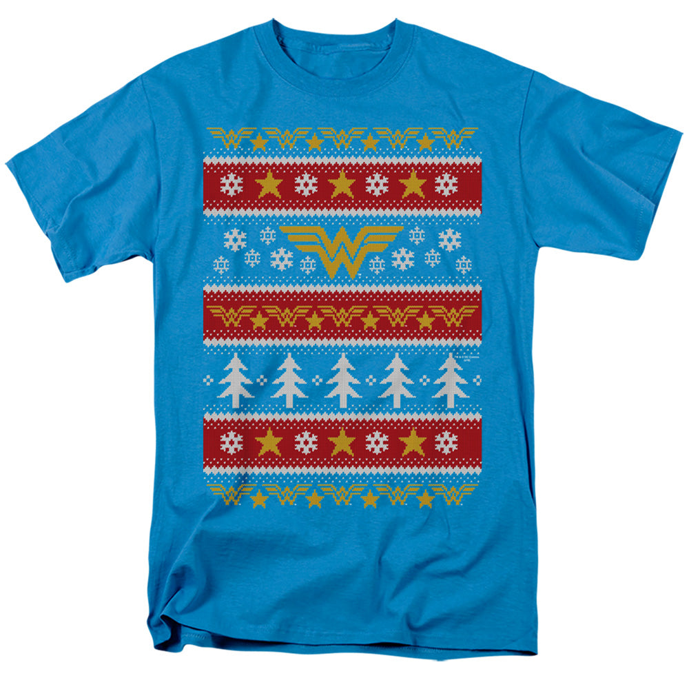 Dc Wonder Woman Wonder Woman Christmas Sweater
Mens T Shirt Turquoise Officially Licensed