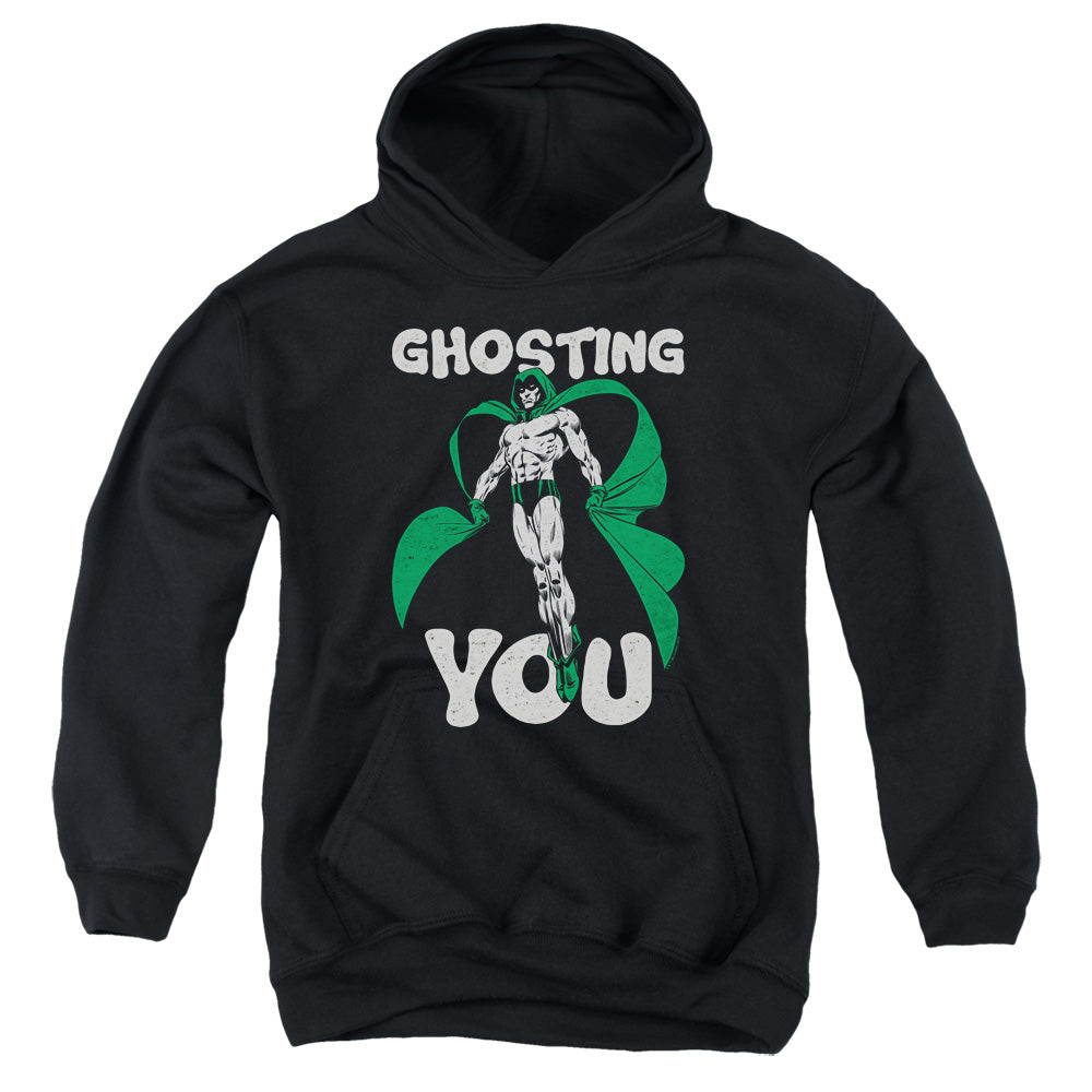 Justice League Ghosting Kids Youth Hoodie Black Officially Licensed
