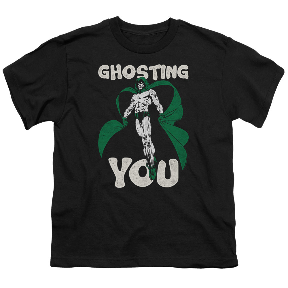 Justice League Ghosting Kids Youth T Shirt Black Officially Licensed