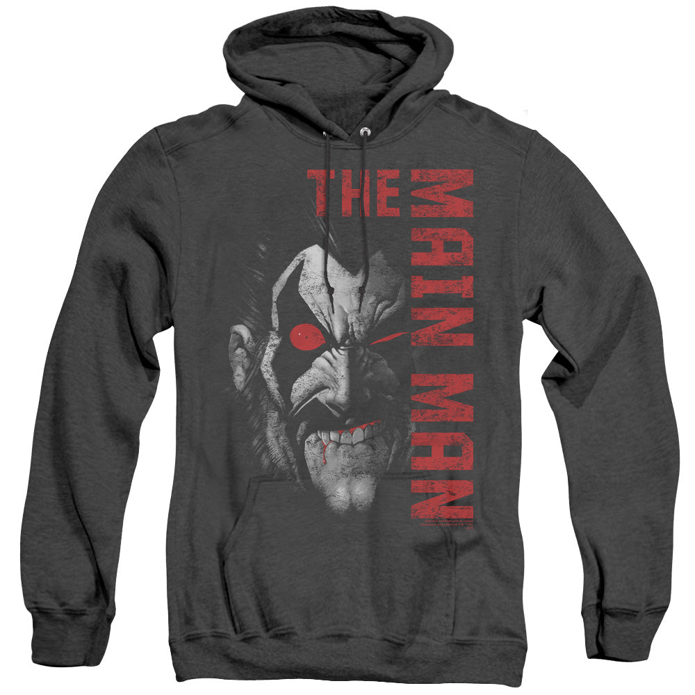 Justice League Main Man Heather Mens Hoodie Black Officially Licensed