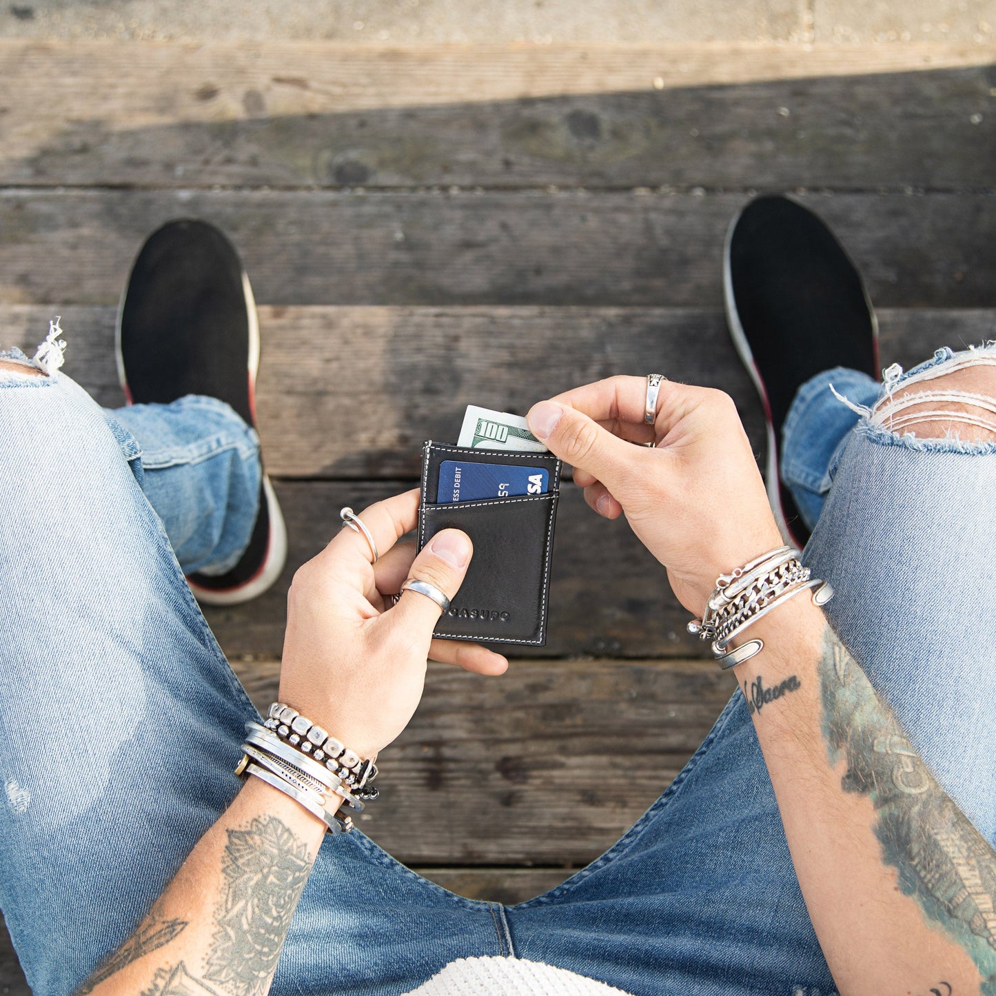 Minimalist Wallet - Black