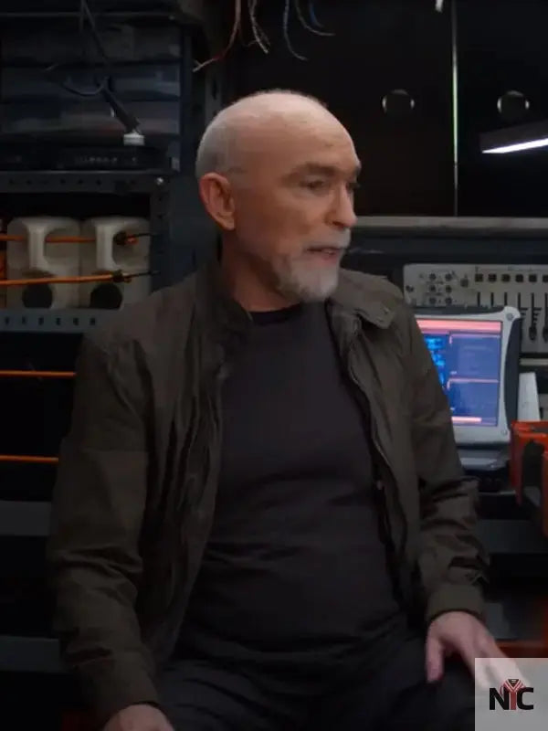 Jackie Earle Haley The Union 2024 Black Jacket