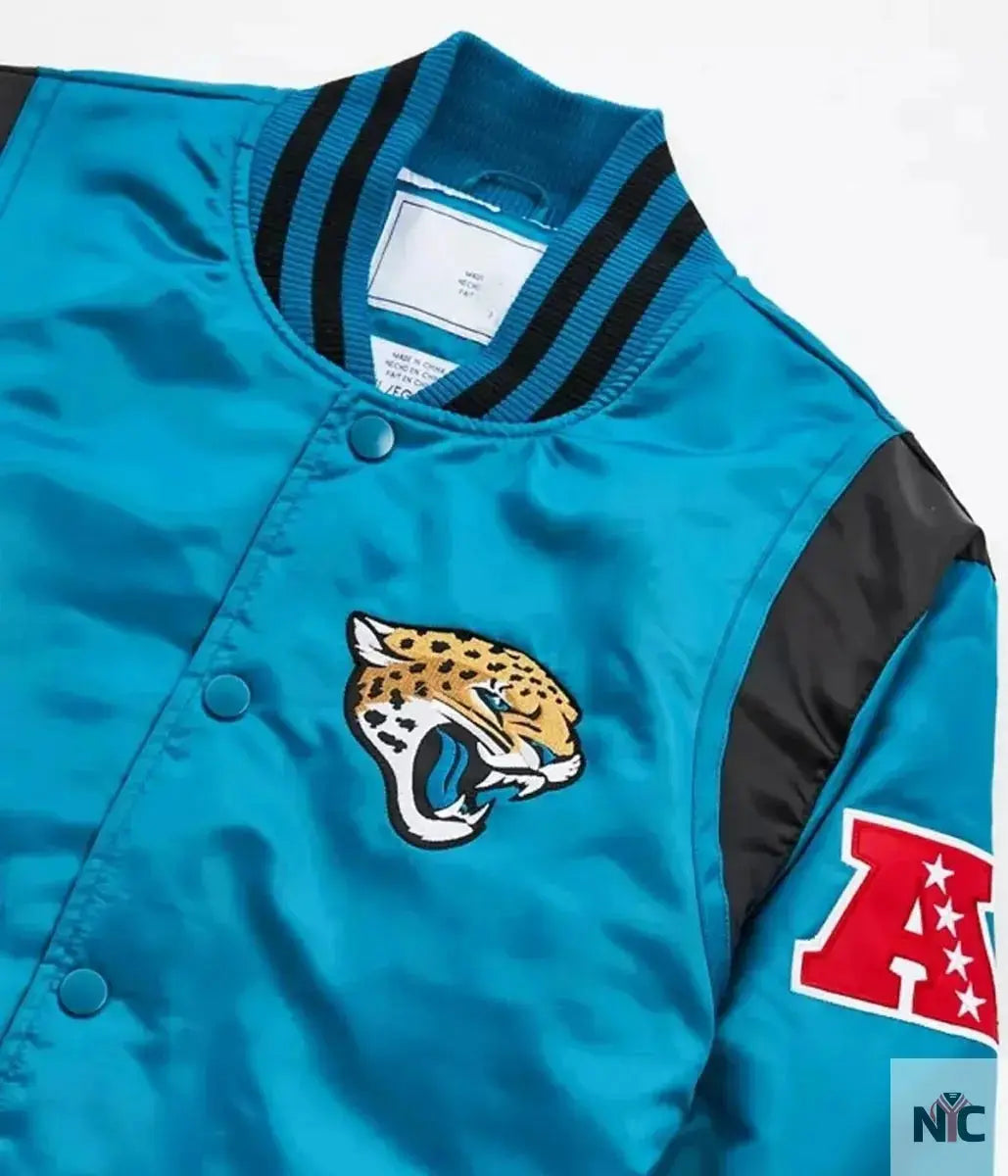 Jacksonville Jaguars Satin Jacket