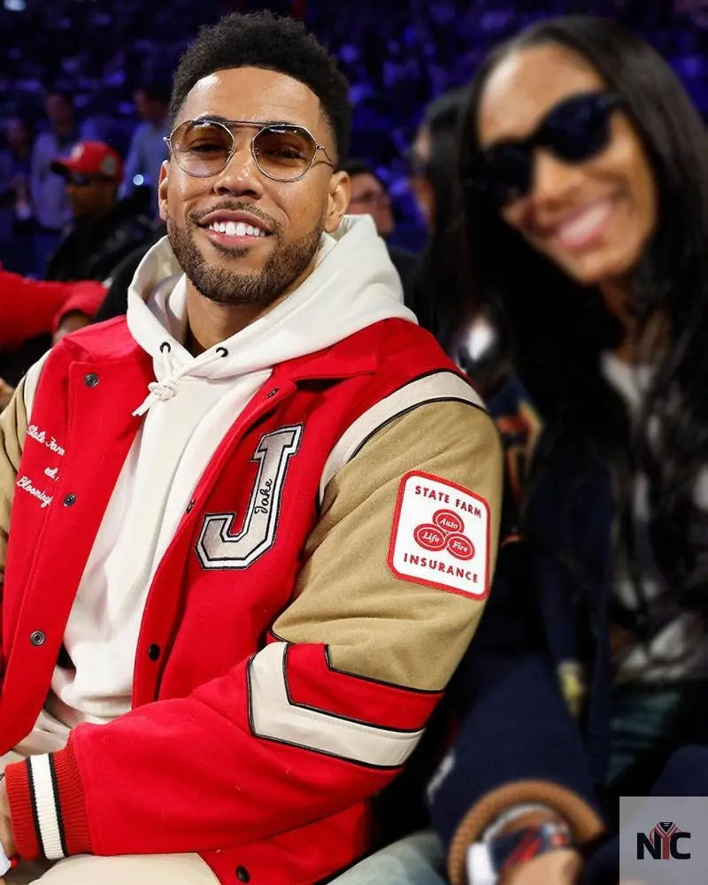 Jake From State Farm Insurance Varsity Jacket