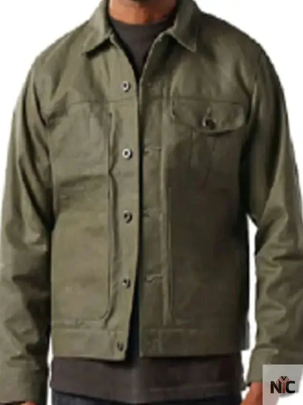 Jake Weary The Waterfront Green Jacket