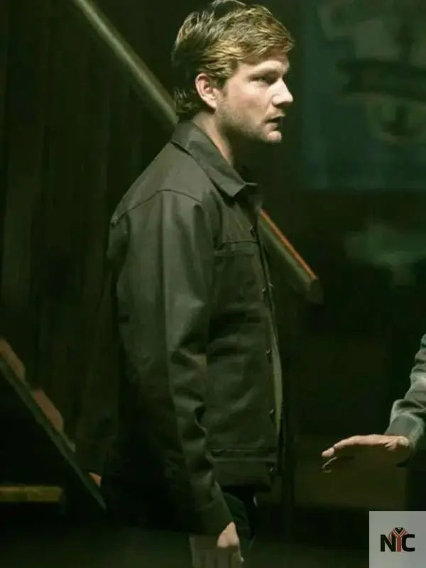 Jake Weary The Waterfront Green Jacket