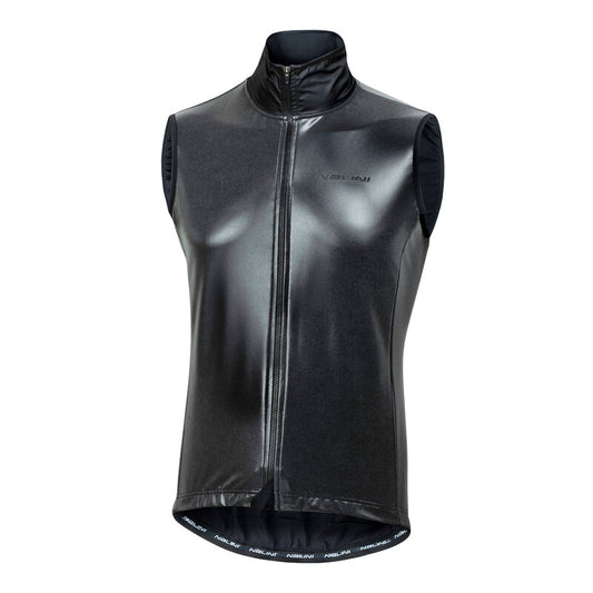 Nalini JALISCO Men's Wind Vest (Black) w/ Night Reflection S-3XL