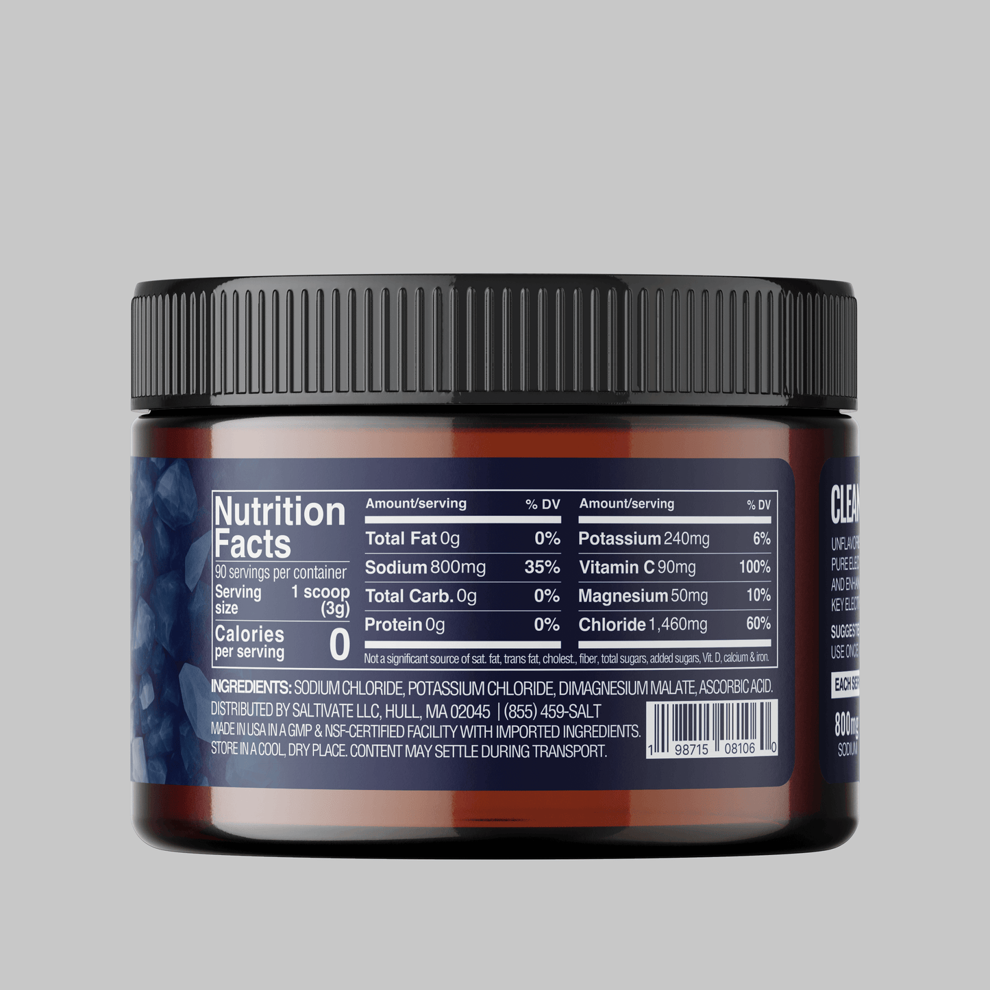 Raw Unflavored Electrolytes