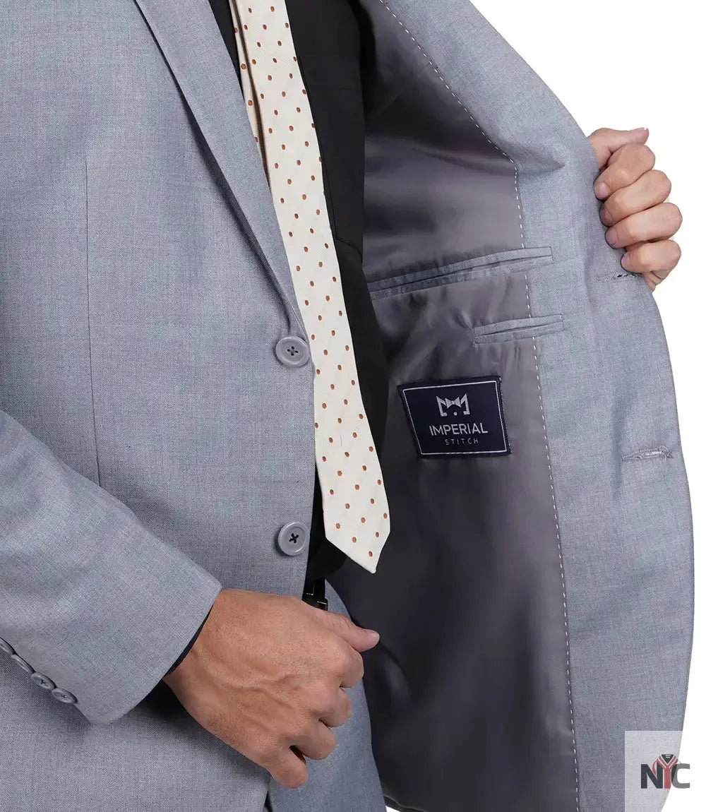Jared Men's Grey Two-Piece Suit
