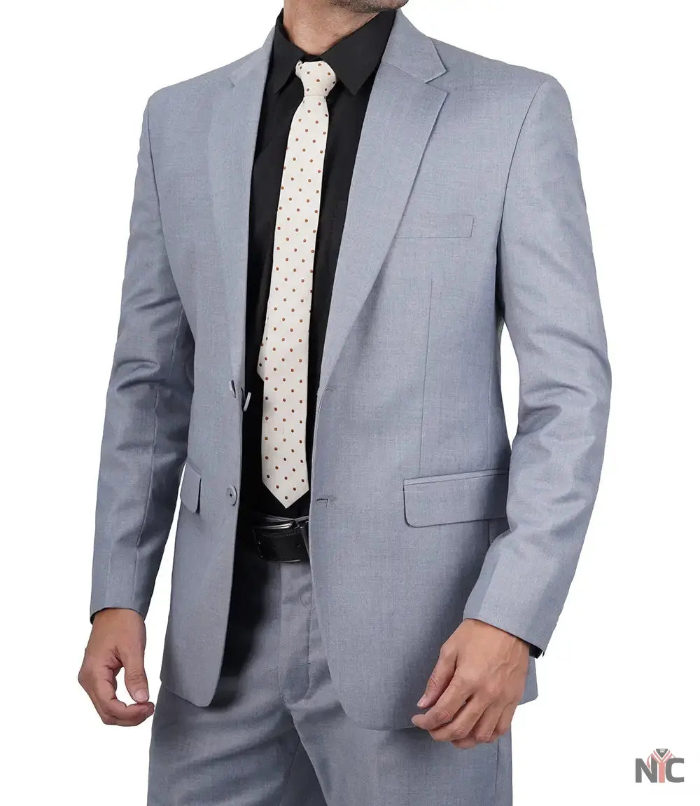 Jared Men's Grey Two-Piece Suit