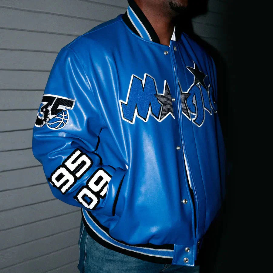 Jeff Hamilton Orlando Magic Leather Jacket