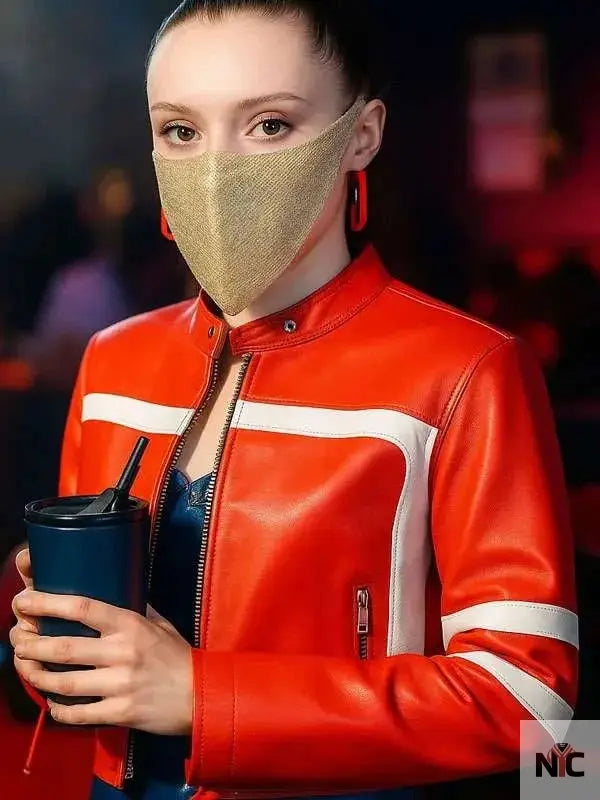 Jenna Gilmer Fuel to Our Fire 2025 Leather Jacket