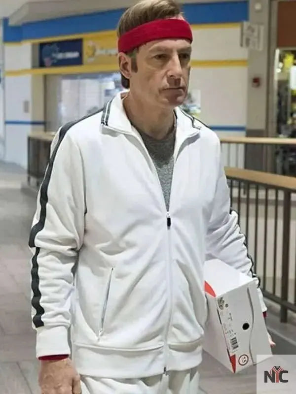 Jimmy McGill Better Call Saul White Track Jacket