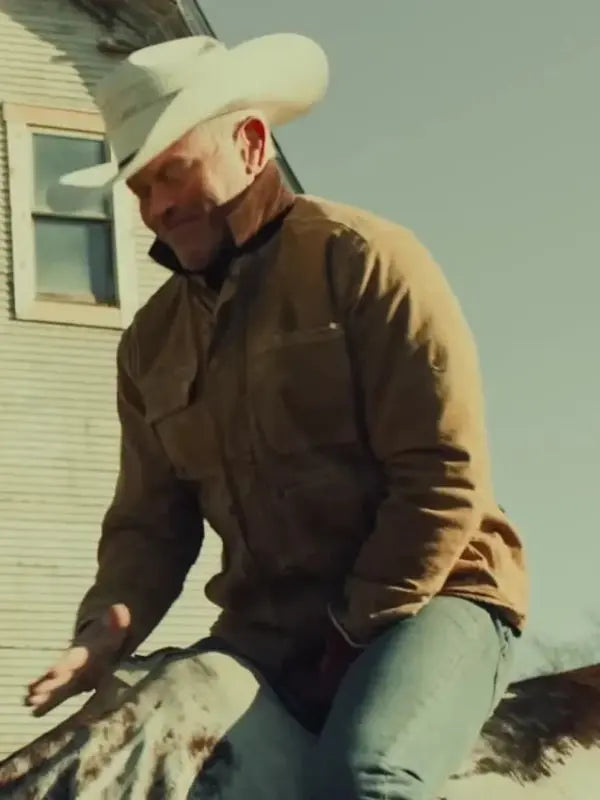 The Last Rodeo 2025 Neal McDonough Brown Jacket