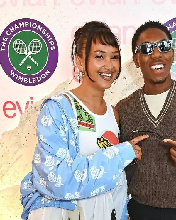 Joy Crookes Wimbledon Tennis Championships 2025 Floral Jacket
