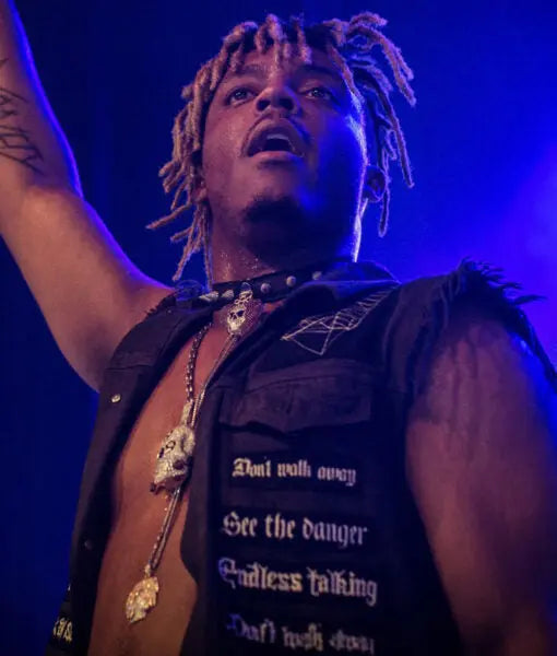 Juice Wrld Black Vest