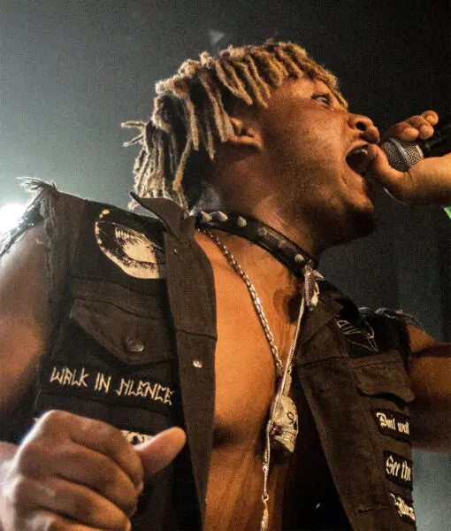 Juice Wrld Black Vest