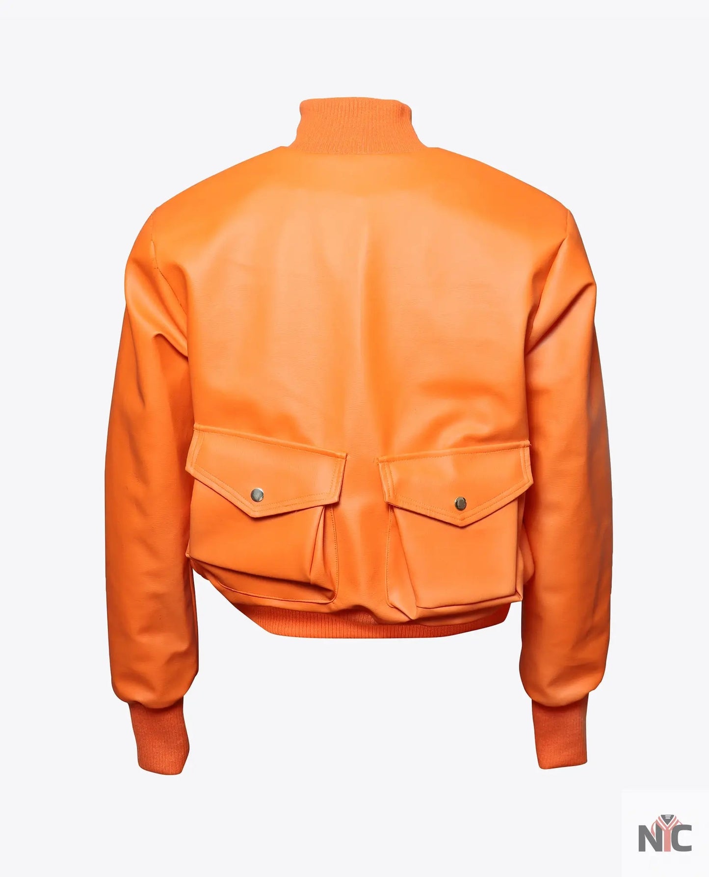 Juice Wrld Orange Aviator Jacket