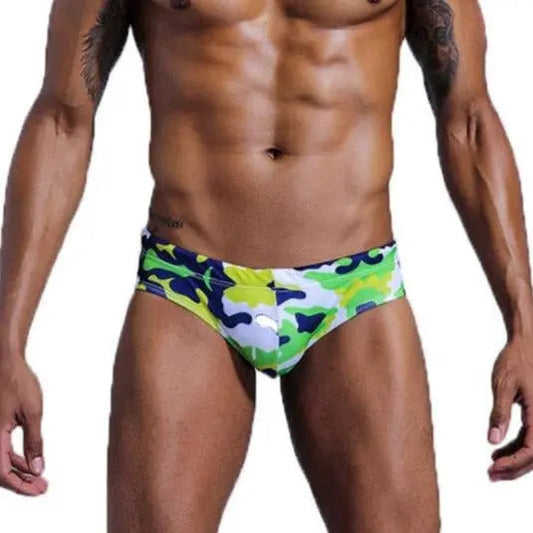 Jungle Camo Swim Brief