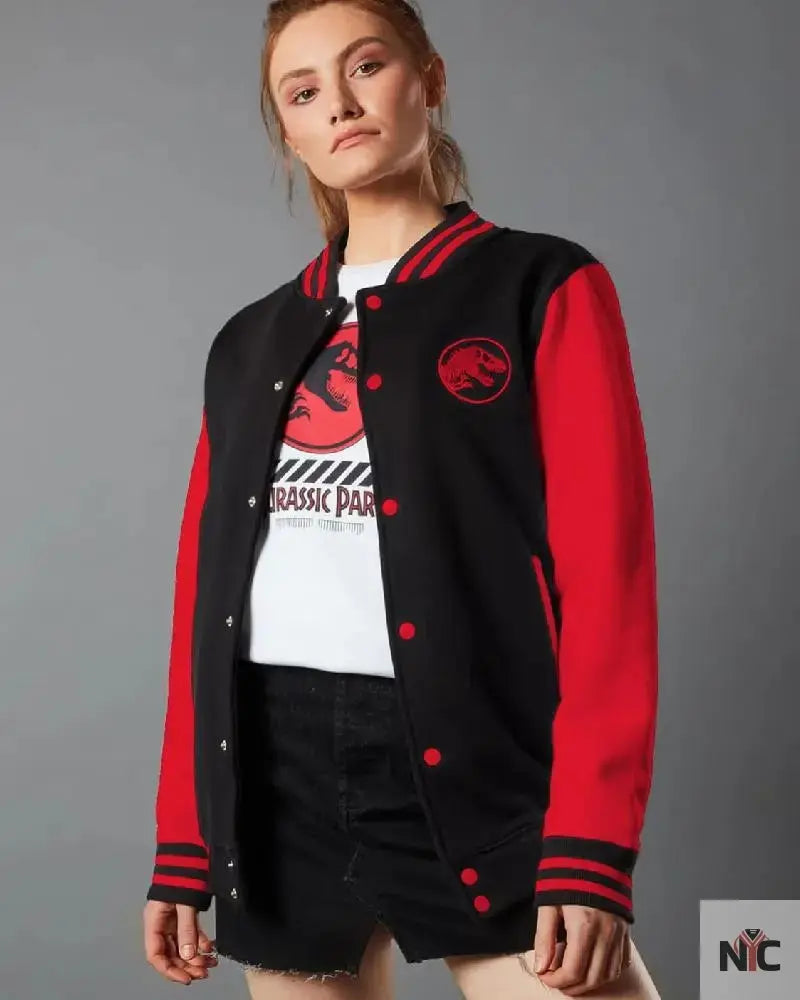 Jurassic Park Priimal Limited Variant Ranger Logo Unisex Varsity Jacket