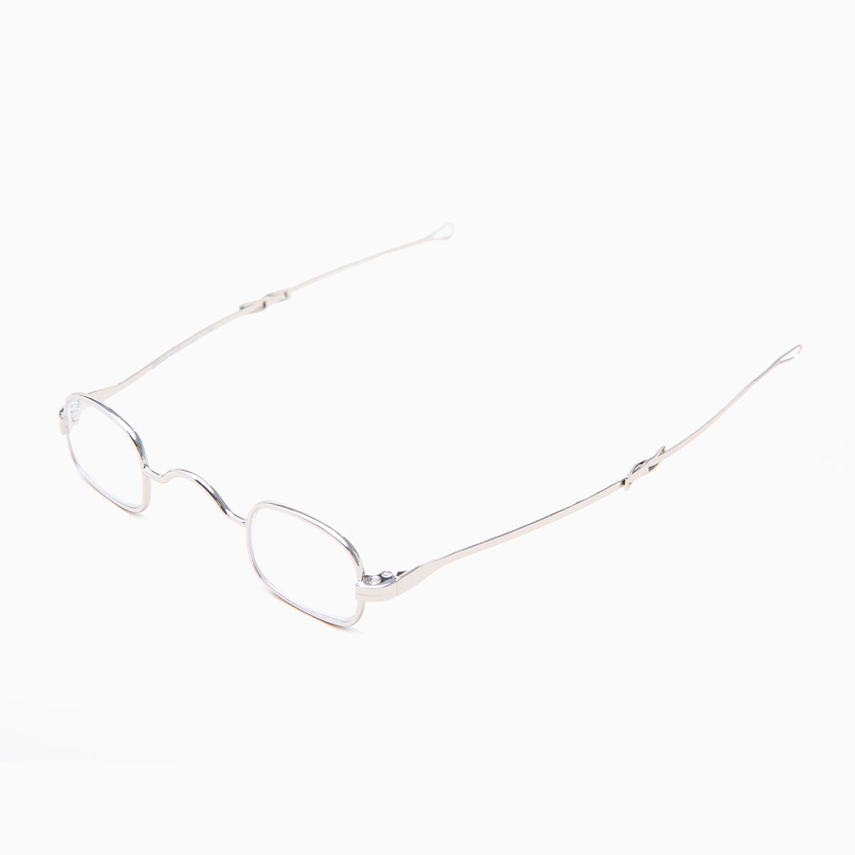 Tiny Spectacle Reading Glasses with Sliding Temples - Kane