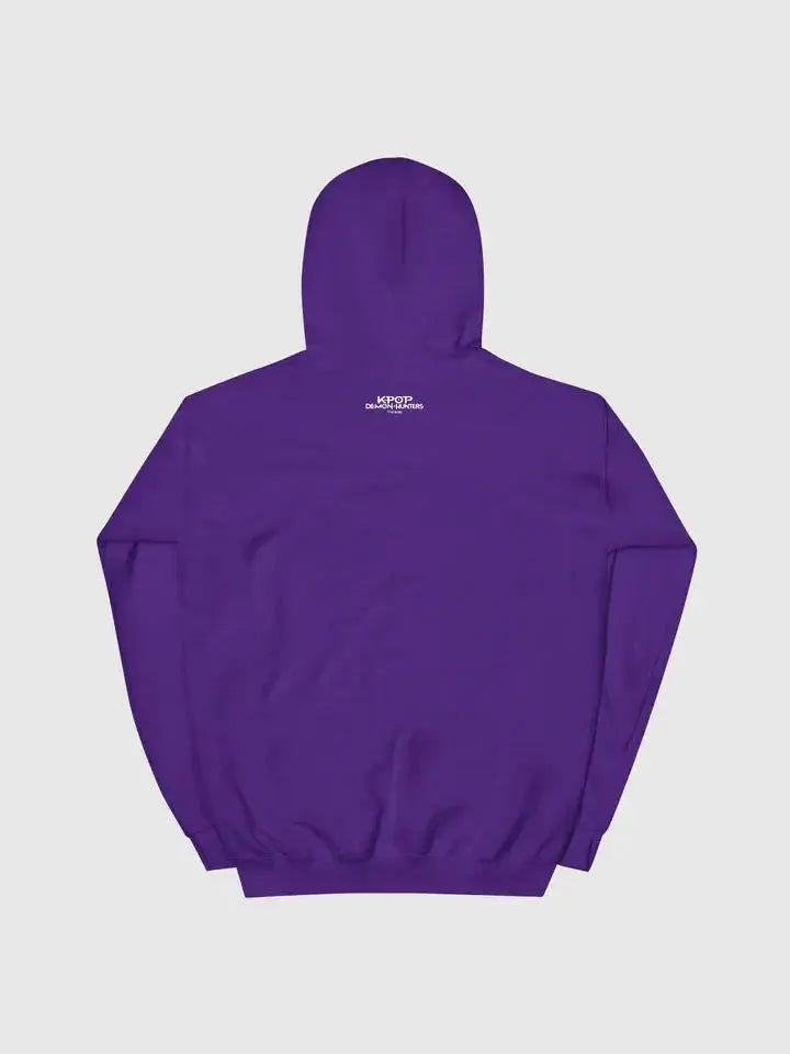 KPop Demon Hunters Huntrix Logo Purple Hoodie